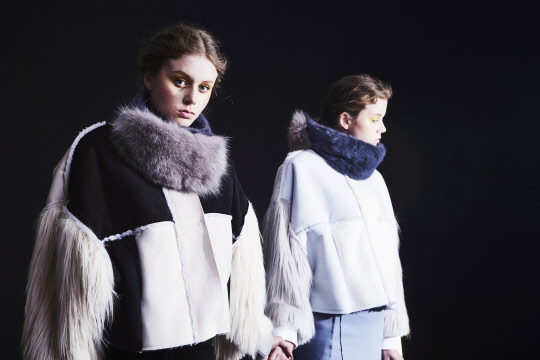 이탈리아 프리미엄 모피 브랜드 '퍼세이세이'의 '밍크폭스머플러' <GS샵 제공>